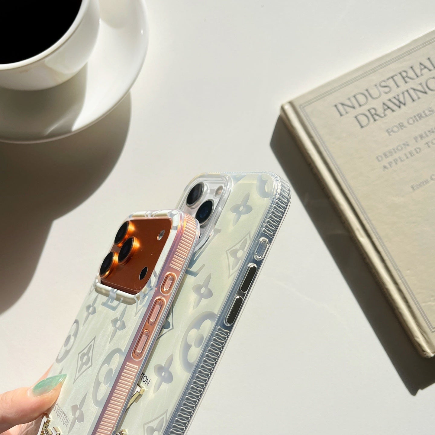 Luxury white  iPhone Case | iPhone mobile cover