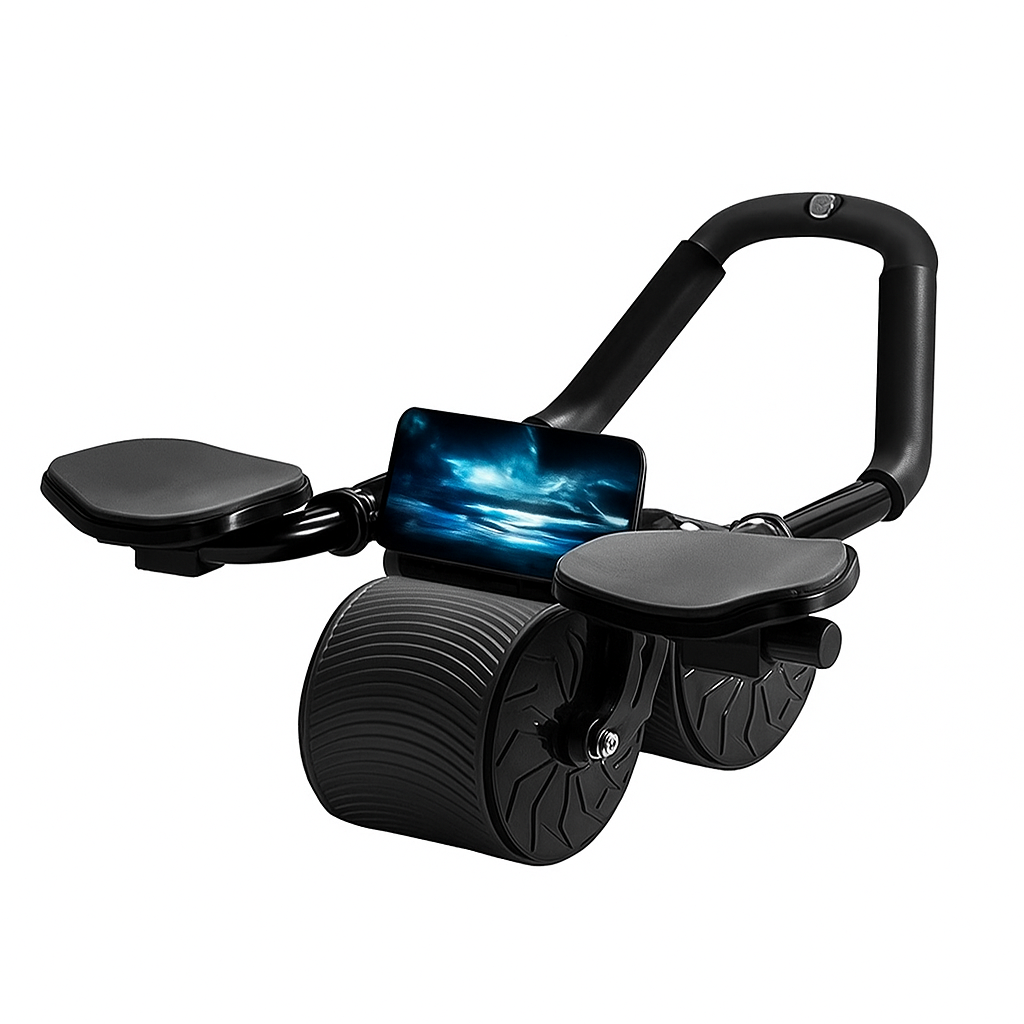 AB Roller Wheel Automatic Rebound Abdominal Muscle Training Push-up Abdominal Roll Elbow Flat Plate Home Fitness Exercise