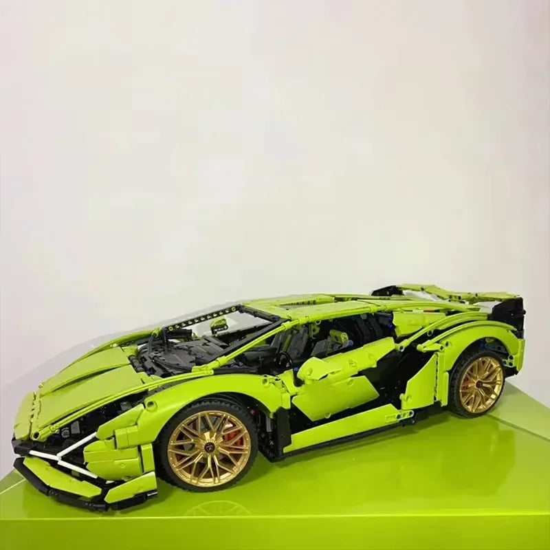 Lambo Sian 42115 Technical Car Model Building Kit for Adults Brick Construction Toy, Gift for Boys & Kids