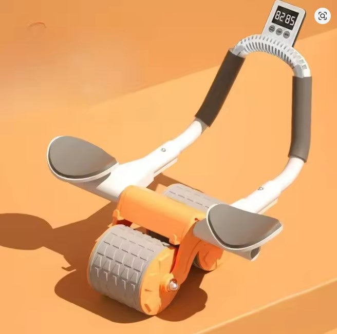 AB Roller Wheel Automatic Rebound Abdominal Muscle Training Push-up Abdominal Roll Elbow Flat Plate Home Fitness Exercise