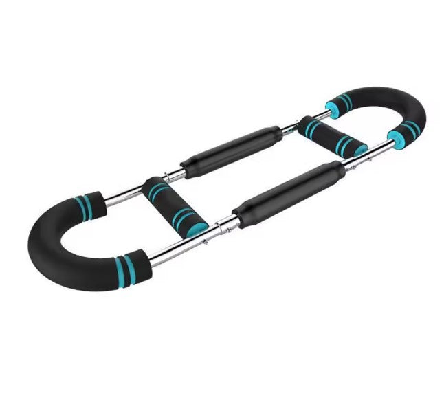 Adjustable Twister Arm Exerciser – Chest Expander & Forearm Trainer with Foam Handle | Portable Home Workout Equipment